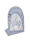 BabyBjörn Extra fabric seat for Bouncer Balance Soft, Mesh, Sky blue/White