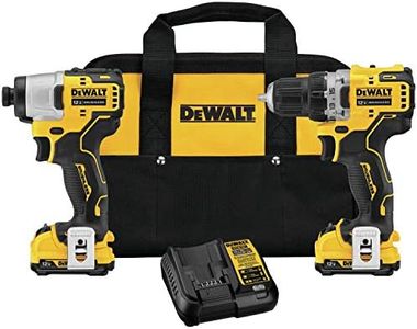 DEWALT XTREME 12V MAX* Cordless Drill Combo Kit (DCK221F2)