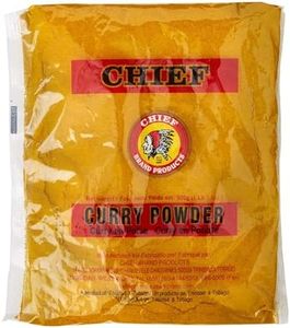 CHIEF CURRY POWDER 500G, 17.5 OZ MADE IN TRINIDAD & TOBAGO