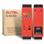 Autel G-Box 3 Key Programming Adapter, Enhanced All Keys Lost, Fast Mode on Bench, and DME ISN Reading, Compatible with Autel IM608 Pro and IM508