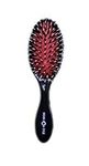 Head Jog 112 Oval Cushion Paddle Brush. Perfect For Wet Or Dry Hair & Detangling, Straightening Hair and Blow Drying Hairbrush. Helps Frizz For Sleek, Shine Hair.