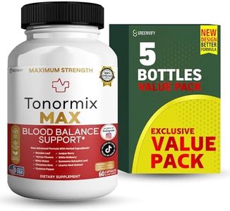 GREENVIFY Tonormix MAX, Maximum Strength, 60 Capsules, Herbal Ingredients with Banaba Leaf (5)