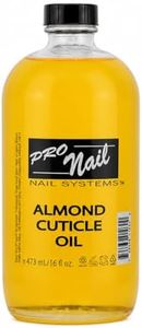PRO NAIL - Cuticle Revitalizing Oil for Nails, Almond, 16 Oz - Professional Strength, Pedicure and Manicure - Moisturizes and Strengthens Nails and Cuticles - Soothing and Nourishing