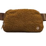 Lululemon Athletica Lululemon Everywhere Fleece Belt Bag (Burnt Caramel), Burnt Caramel, 7.5" x 2" x 5"