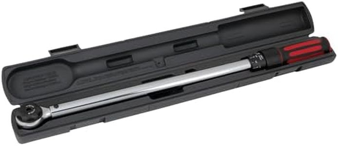 Performance Tool M199 1/2-Inch Drive Click Torque Wrench With Patented Torque Adjusting Locking Collar (25 to 250 ft/lb)