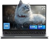 ACEMAGIC 15.6 inch FHD Laptop Computer - Quad-Core N150 Processor Up to 3.6GHz（Beat N-100） Laptop, 16GB DDR4 512GB SSD Notebook, Support WiFi 5, BT5.0, 3*USB3.2, 5000mAh Battery, Metal Case
