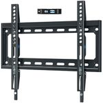 Mounting Dream TV Wall Mounts for Most 26-55" LED, LCD, Plasma TVs, Low Profile TV Mount fits 12", 16" Wood Studs, Fixed TV Bracket up To VESA 400 x 400mm and 100 LBS Loading Capacity MD2361-K