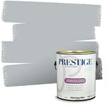 PRESTIGE Paints Interior Paint and Primer In One, 1-Gallon, Semi-Gloss, Comparable Match of Sherwin Williams* Samovar Silver*