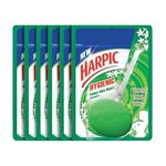 Harpic - 26 g (Pack of 6) Jasmine, Hygienic Toilet Cleaner Rim Block| Toilet Flush Cleaner Blocks