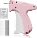 NKeShop Heavy Duty Tagging Gun for Clothes Microstitch Kit with 6 Standard Needles & 2000 Fasteners Quick Clothing Fixer for Garments Fine Stitch Gun for Labels Price Tags Invisible Stitches Included