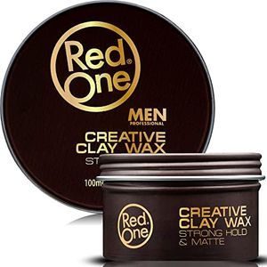 Red One Creative Clay wax strong hold and matte 100 Ml 3.3fl.oz