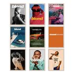 ETULLE Frank Rap Ocean Posters Album Cover Posters for Room Aesthetic Rapper Posters for Girl and Boy Teens Dorm Decor Wall Art Set of 9 8x12 inch Unframed