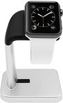 Zitel® Charging Station Night Stand Dock for iWatch with Integrated Cable Management Slot - Silver