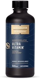 Quicksilver Scientific Liposomal Ultra Vitamin - Liquid Multivitamin & Antioxidant Supplement for Energy, Liver Health & Brain Support - Bioactive B Complex, Vitamin C, D, E & K (100ml)