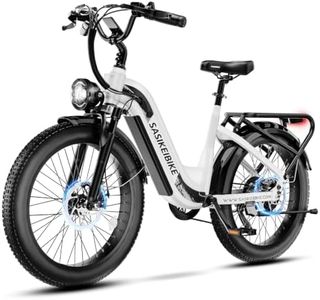 SASIKEIBIKE Electric Bike for Adults ul 2949 Certified-White