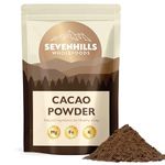 Sevenhills Wholefoods Cacao/Cocoa Powder 1.8kg | Natural Source of Potassium & Manganese | Pure & Vegan for Hot Chocolate, Smoothies & Baking | Non-alkalised