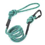 Embark Sierra Dog Lead with Mountain Climbing Rope and Carabiner. Unmatched Strength & Durability, 6ft, Colourful, and Sturdy Nylon Dog Leads for Small, Medium, Large Breed Dogs. Heavy Duty Dog Leash