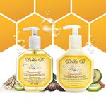 Bella B Naturals Items Bee Gone Cradle Cap Shampoo Plus Silky Conditioner, 2 Count