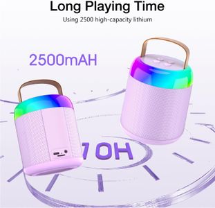Onihan Kids Karaoke Machine – Portable Bluetooth, Purple