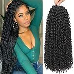 Passion Twist Hair 8 Packs Water Wave Crochet Hair Extensions Passion Twist Crochet Hair Passion Twists Braiding Hair