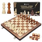 Anzid Chess Set,15''Chess Board,Woo