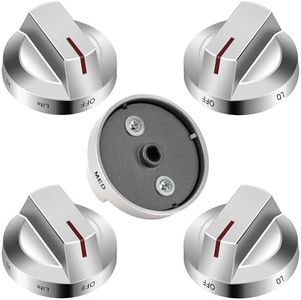 DG94-03500A/Z DG94-03500U Fits for Samsung. Stove Knob Replacement, DG94-03500V DG94-03500W Gas Oven Stove Knobs Fits for Samsung. NE63T8111SS NE63T8751SS NE63T8711SS, 5 Pack