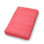 Welspun Arlo 100% Cotton Bath Towel | Towels for Bath Large Size | Soft & Highly Absorbent Cotton Bath Towel | Quick Dry Bathing Towel for Men & Women | 70 x 137 cm | Coral Lite