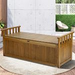 LI LIVSIP Fir Wood Bench for Garden