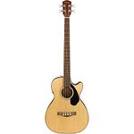 Fender CB-60SCE Beginner Acoustic -Electric Bass Guitar - Natural