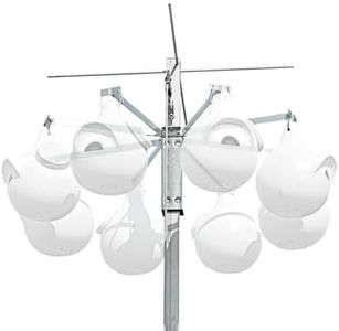 Troyer's Birds' Paradise Horizontal Gourd Rack for 8 Gourds