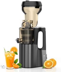 Rico Cold Press Juicer with Ice Cream Maker | All-in-1 Slow Juicer for Fruits, Vegetables, Nut Milk | 10% More Juice, Less Waste |Low Noise | Anti-Drip | Easy to Clean.