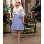 Simplicity 8612Pattern 8612 Women's Easy Wrap Skirts by Ashley Nell Tiption, Paper, White, F5 (18W-20W-22W-24W-26W)