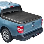 Tonno Pro Tonno Fold, Soft Folding Truck Bed Tonneau Cover | 42-380 | Fits 2022-2023 Ford Maverick 4' 6" Bed (54.4"), Black