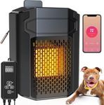 Dog House Heater with Thermostat, 500W Dog House Heater WiFi Control, Pet Heater with 6.5FT Temperature Probe Cable, Dog Heater with APP Remote Control for Outside Dog House, Hen House