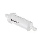 Quicksilver 816296Q2 Marine Engine in-Line Fuel Filter with Barbs for 5/16" (8 mm) Fuel Lines