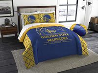 Northwest Company NBA Golden State Warriors Comforter and Sham Set, Full/Queen, Reverse Slam