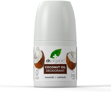 Dr. Organic Roll-on Deodorant, Organic Virgin Coconut Oil, 50ml