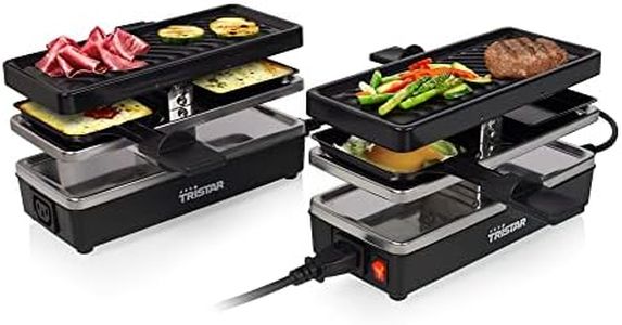 Tristar RA-2742 Connectable Raclette - Expandable and Couplable - Unique Design