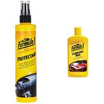 Formula 1 615006 Protectant (295 ml) & Formula 1 Carnauba Liquid Wax (473 ml)