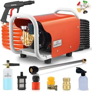 Kortex R10D Max Pessure - 350 Bar, 3.0 KW. Powerful Semi Commercial High Pressure Washer for Car Service Center and Other Multiple Cleaning Applications.