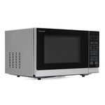 Sharp R372SLM Solo Touch Control Microwave, 25 Litre capacity, 900W, Silver