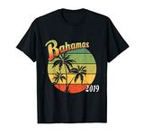 Bahamas Tropical Beach Sunset Vintage Shirt Gift T-Shirt