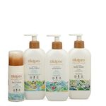 Tikitoro Teens Natural Bath Set Combo: Offer Pack - 300ml x 3 & 100ml x 1, Nourishing Body Wash, Conditioning Shampoo, Refreshing Face Wash & Hydrating Body Lotion. 100% Vegan, Age: 11 + Years.