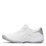 ASICS Solution Swift FF Womens Padel Shoes Tennis White/Silver 8 (42)