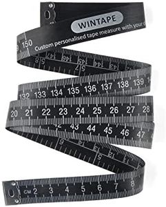WINTAPE.- Metro a nastro/metro a nastro per iscrizione couturier bifacciale - 150 cm, 60 pollici, Metro da sarta morbido, metro per misurare corpo, centimetro da sarta