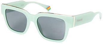 POLAROID Unisex Polarized Square Policarbonato Hvn Plastic Sunglasses