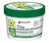 Garnier Nourishing Body Care for Dry Skin, Body Butter with Avocado and Omega 6, for up to 48 Hours of Moisture, Body Superfood, 1 x 380 ml