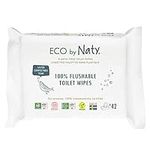 Eco by Naty Flushable Baby Wipes - 