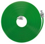 Gardena Sprinkler Hose: Fine spray sprinkler for watering elongated, narrow areas, length 15 m, ready-to-connect, green, can be individually shortened or lengthened (1998-20)