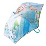 Kuber Industries Disney Frozen Print Umbrella For Kids|Automatic Umbrella For Rain (Sky Blue)